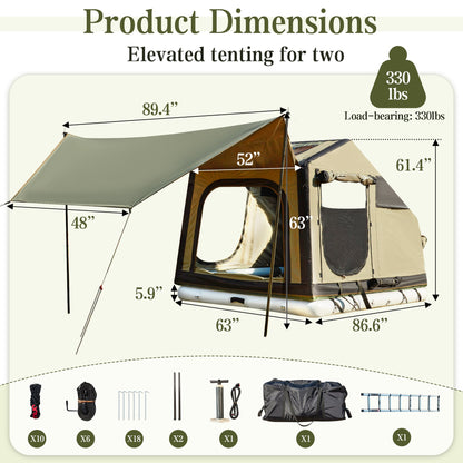 EROMMY Truck Bed Camping Tent