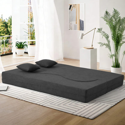 EROMMY Folding Sofa Bed, Floor Sofa Couch, Convertible Sofa Bed With High Density Foam, Foldable Floor Couch Bed