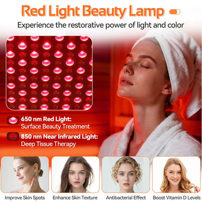 EROMMY Space-Capsule Infrared Sauna with Lounger & Dual-Wave Beauty Light|Pre-Order