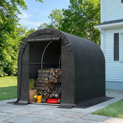 EROMMY 6.3 ft. W x 8 ft. D Portable Tool Shed , Storage Tent
