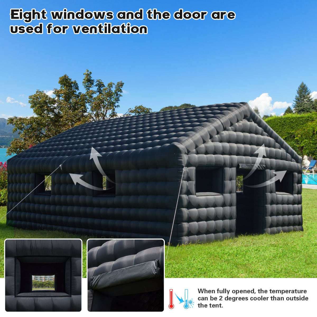EROMMY 30x20x13 Pop up Party Tent