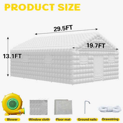 EROMMY 30x20x13 Inflatable Party Tent