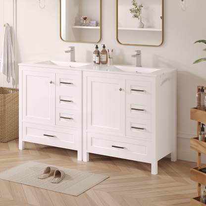 EROMMY 30" Single Bathroom Vanity With Ceramic Top