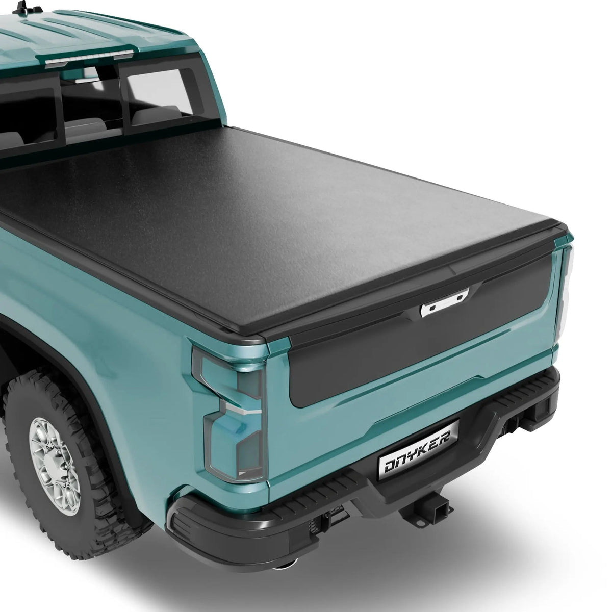 EROMMY Soft Roll Up Truck Bed Tonneau Cover Compatible with Chevy Silverado GMC Sierra 1500 New Body Style 2019-2026,Fits 5.8 ft Bed